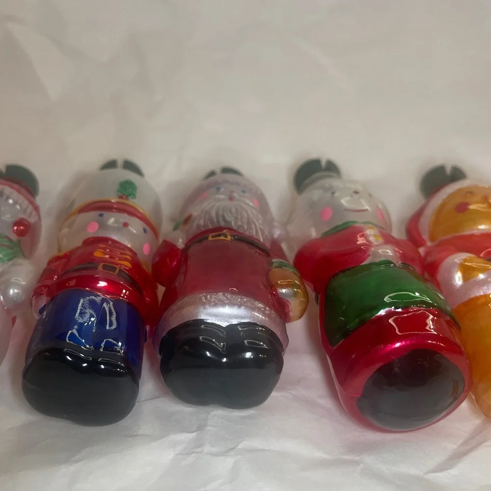 Avon Holiday Ornaments Set - Red, Green, Blue, Gold - Picture 8 of 12